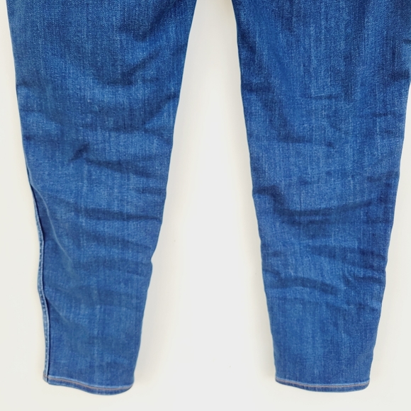 Madewell Petite 10" High-Rise Skinny Jeans in Danny Wash Size 32 - Picture 9 of 16
